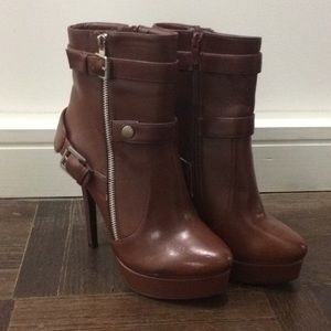 Charles David high heeled booties